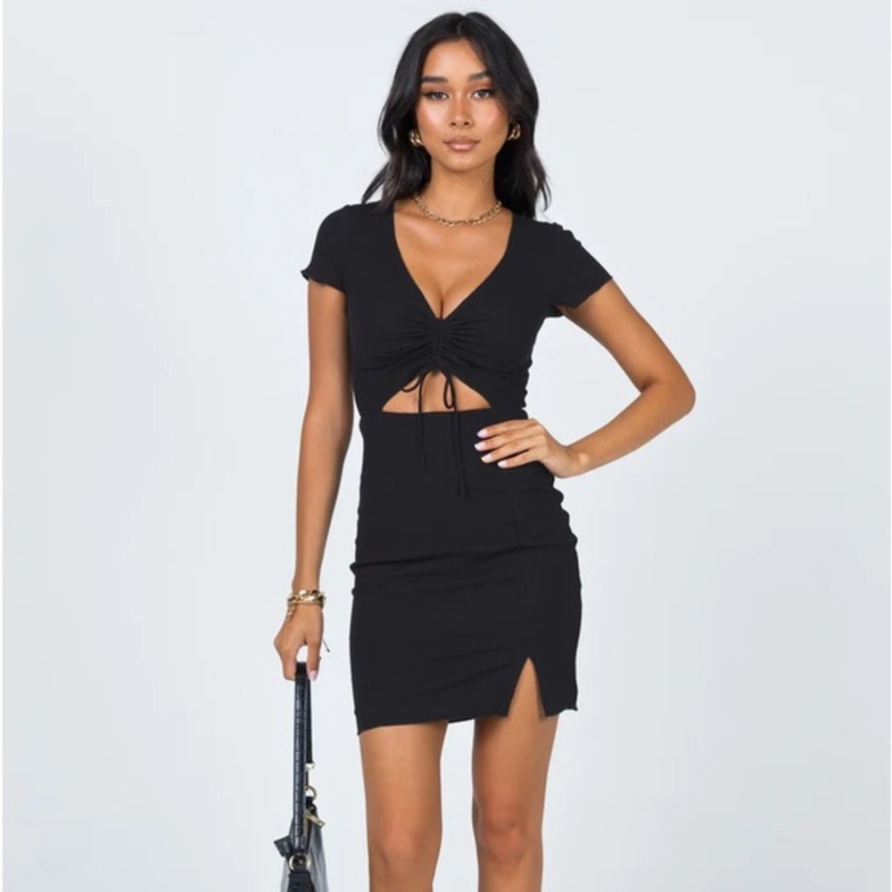 Princess Polly Black Mini Dress